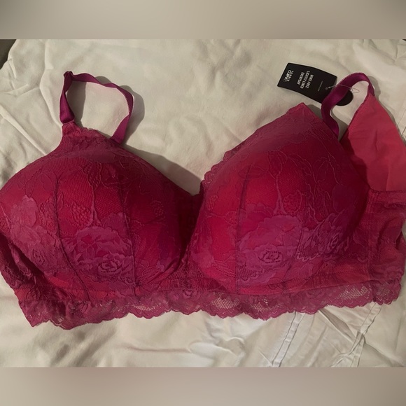 TORRID Pink Lace Bra - Picture 3 of 4